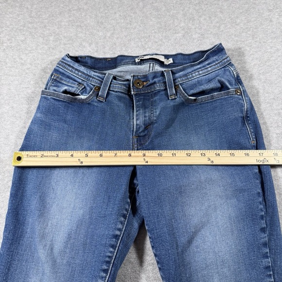 Levi's Women's Jeans Cropped Ankle Skinny Size 6 - Picture 5 of 11